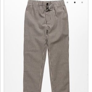 Gingham Pants size small